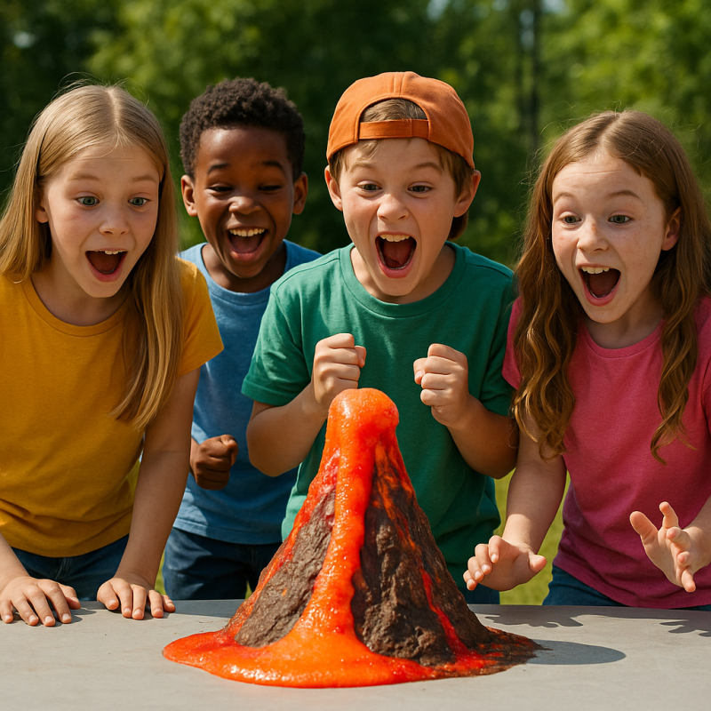 Dzieci podczas aktywności – nauka przez działanie